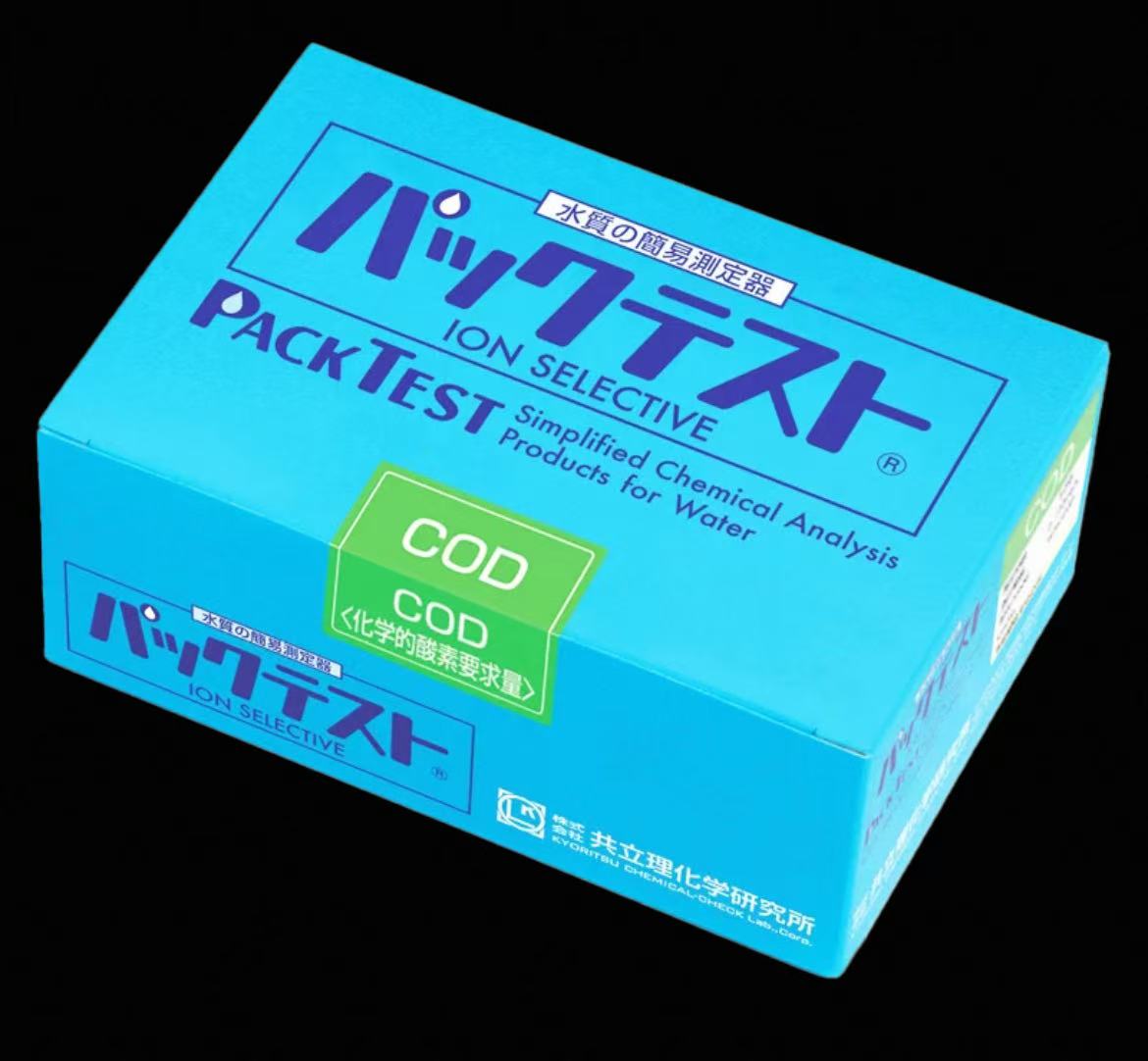 日本共立理化水质简易测定器氨氮总磷六价铬WAKCOD检测盒