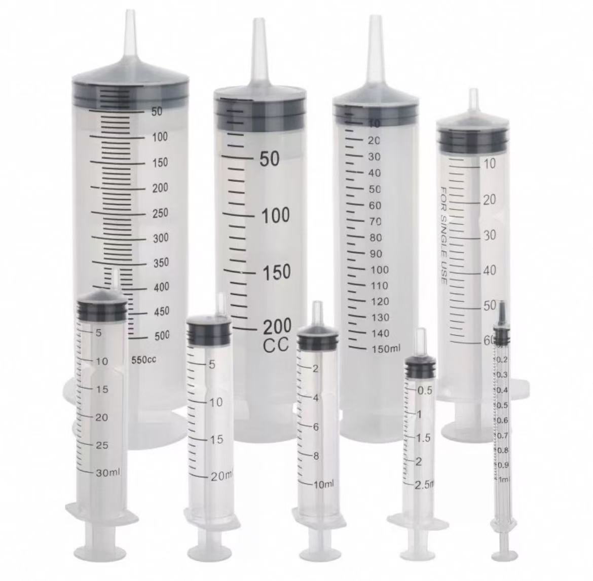 一次性塑料取样器带胶塞无针头非灭菌PP塑料针筒宠物喂药滴管针管