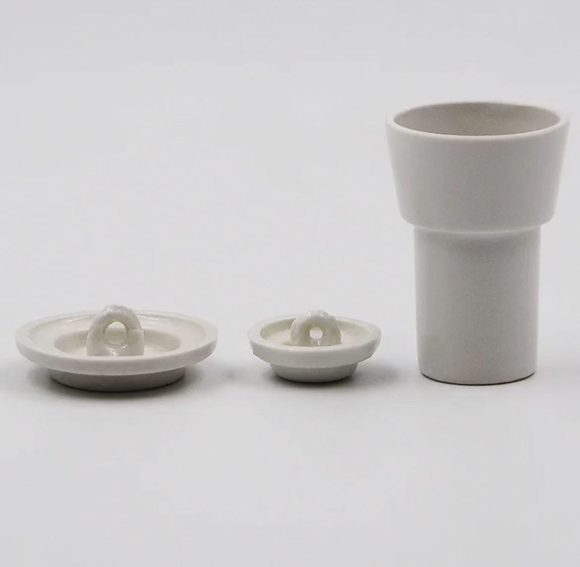 石墨行业专用双层挥发份坩埚