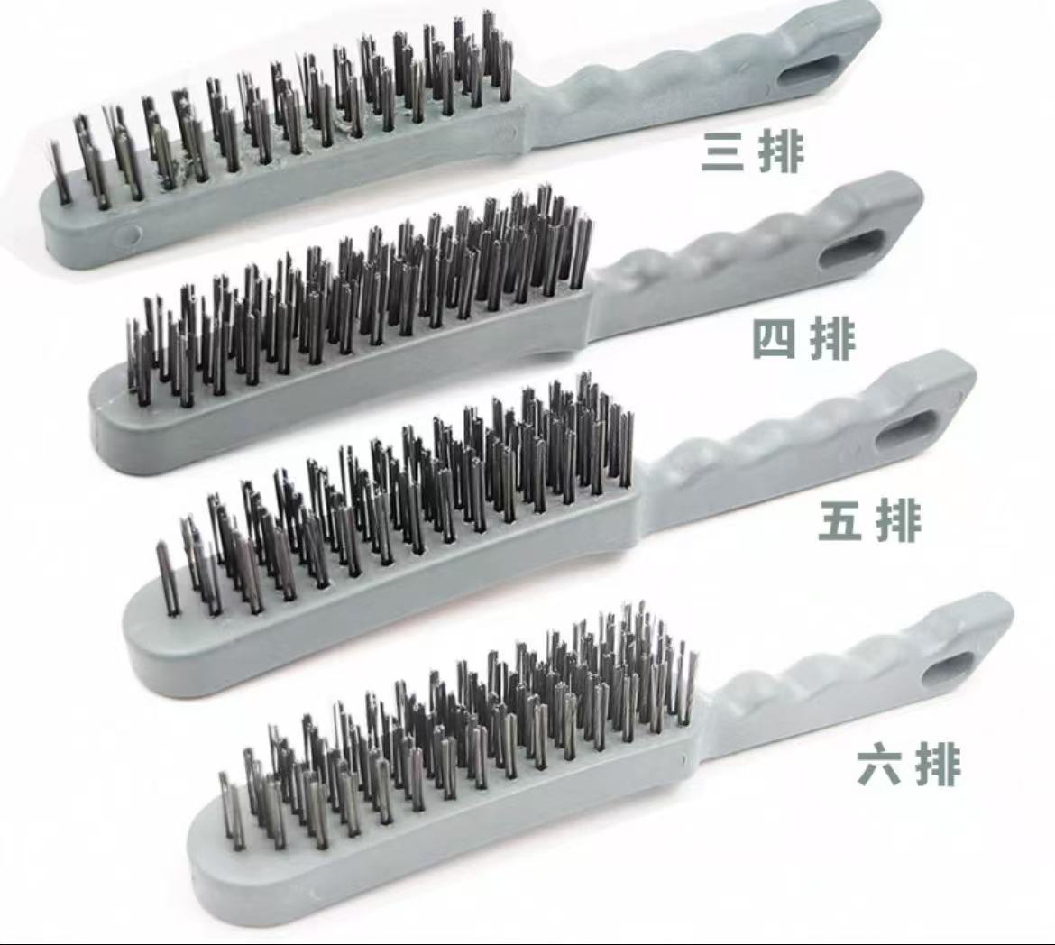塑柄钢丝刷
